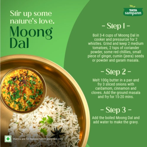 Tata Sampann Moong Whole 500 g