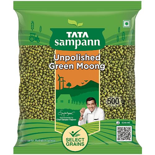 Tata Sampann Moong Whole 500 gm
