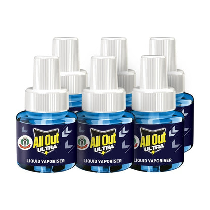All Out Ultra Liquid Vaporizer 6x60 ni ghts (refill)