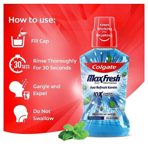 Colgate Plax Paper Mint Mouthwash 250 ml