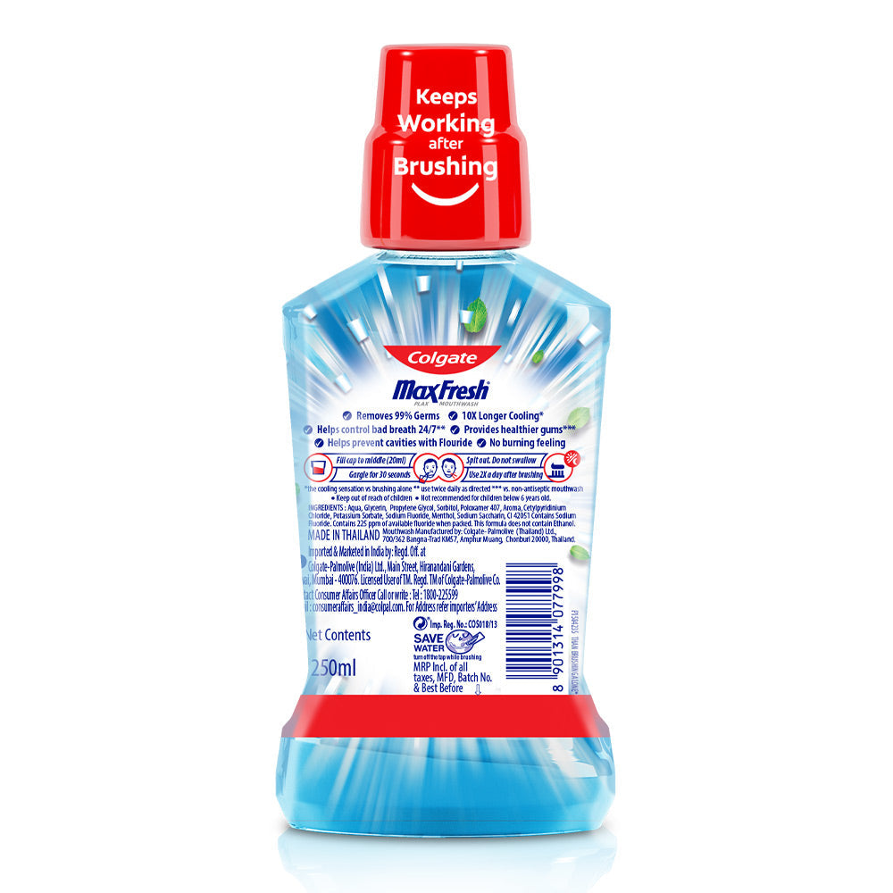 Colgate Plax Paper Mint Mouthwash 250 ml