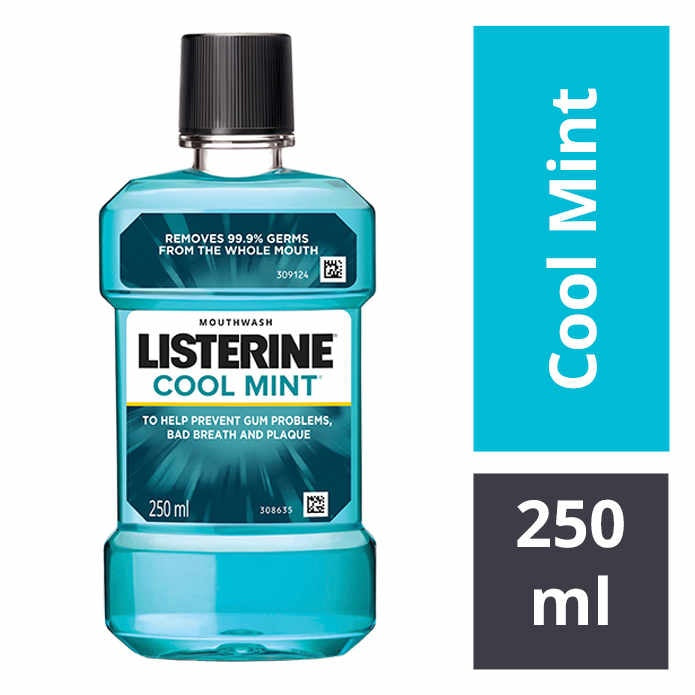 Listerine Cool Mint Mouthwash 250 ml