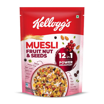 Kellogg'S Muesli Fruit & Nut Box 500 gm