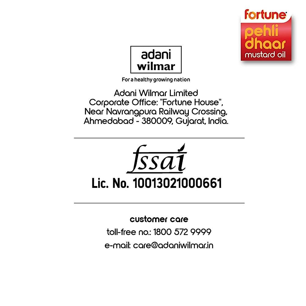 Fortune Kacchi Ghani Mustard Oil 1 ltr