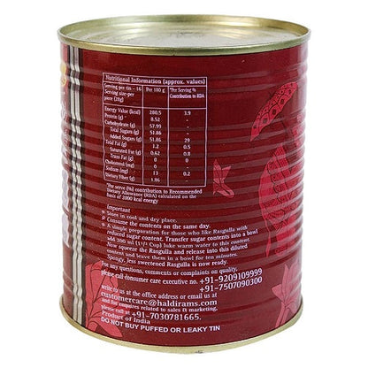 Haldiram'S Nagpur Rasgulla Tin 1 kg