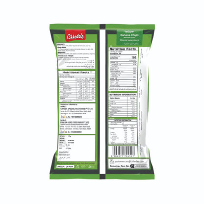 Chheda'S Yellow Banana Chips 170 gm