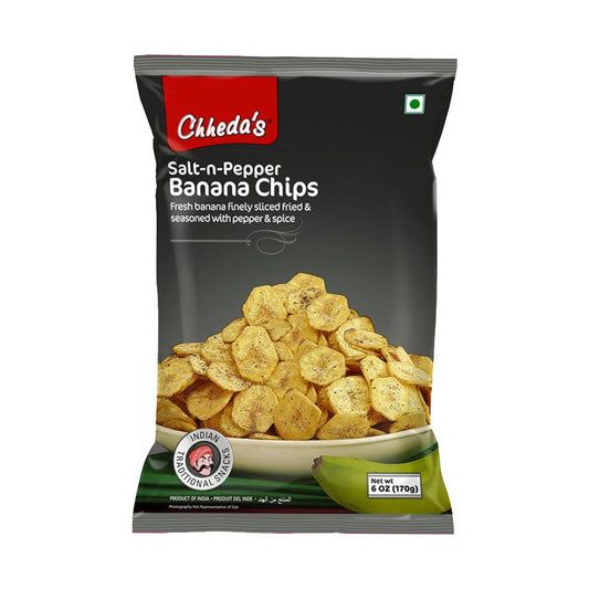 Chheda'S Salt & Pepper Banana Chips 170 gm
