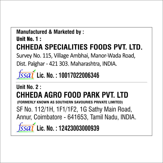 Chheda'S Salt & Pepper Banana Chips 170 g