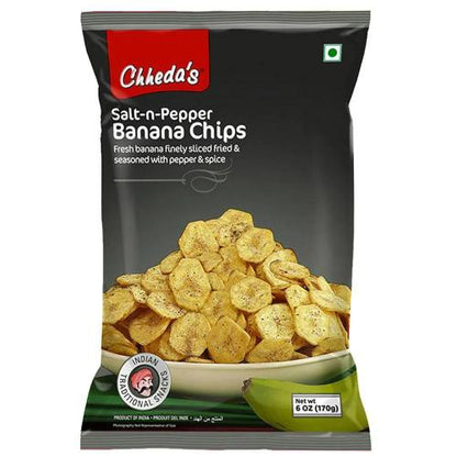 Chheda'S Salt & Pepper Banana Chips 170 Gm