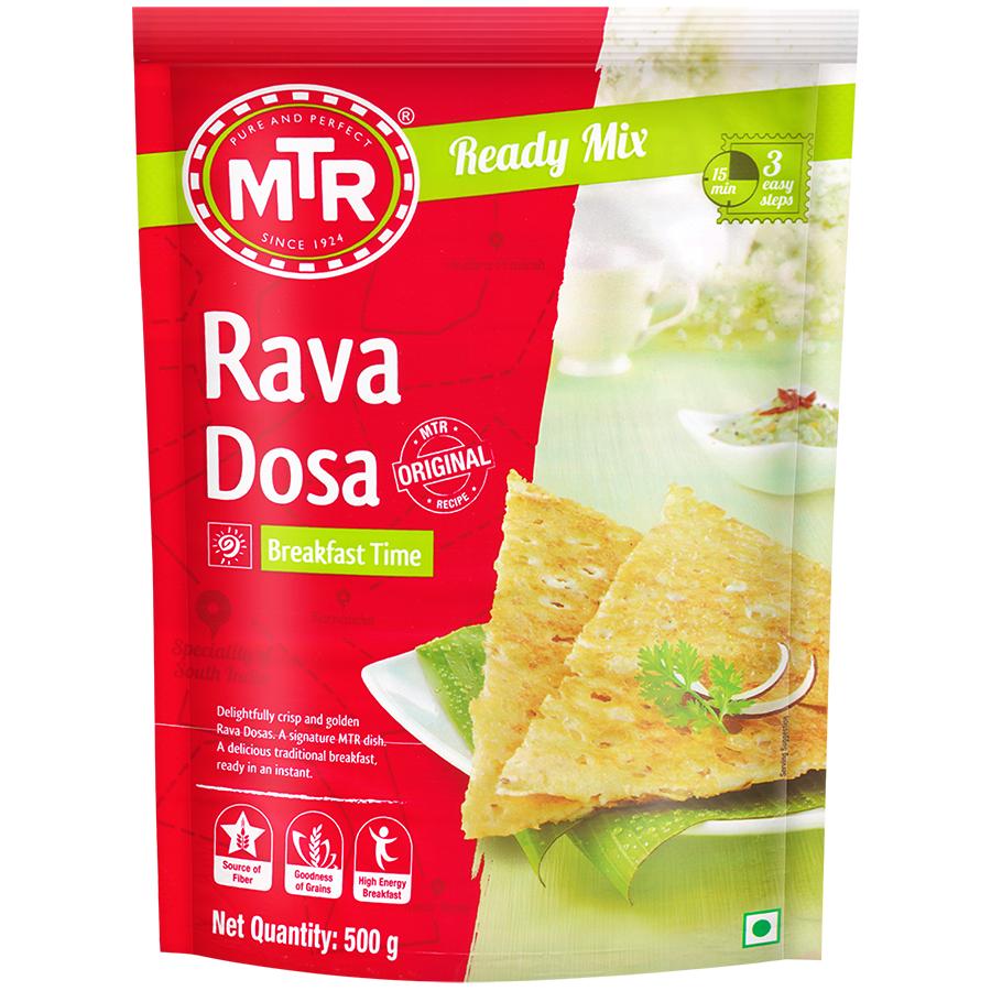 Mtr Instant Rava Dosa Mix 500 gm