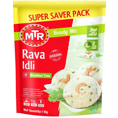 Mtr Instant Rava Idli Mix 1 kg