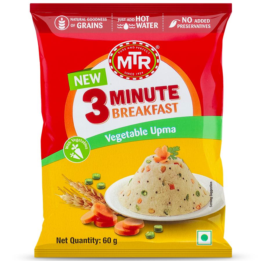 Mtr 3 Min Vegetable Upma 60 gm