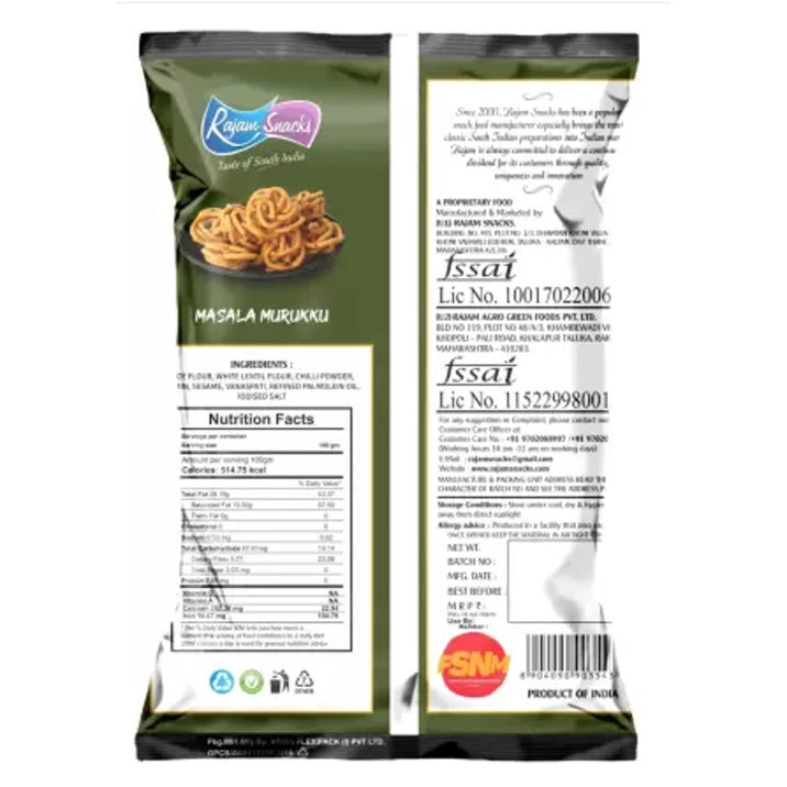 Rajam Masala Murukku 150 g