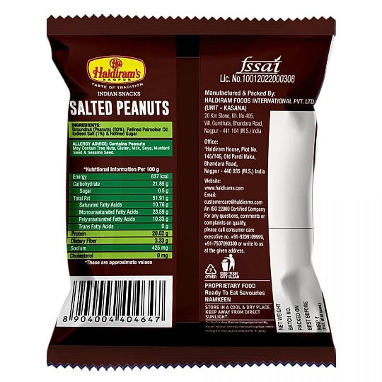 Haldiram'S Nagpur Salted Fried Peanuts 200 g