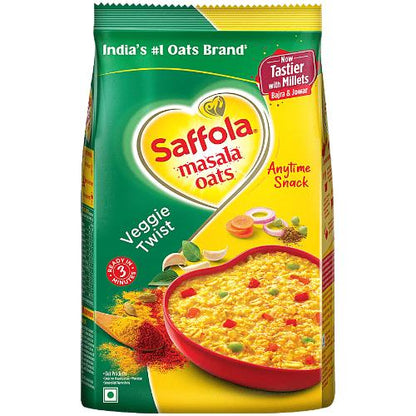Saffola Oats Masala Veggietwist Jar 500 gm