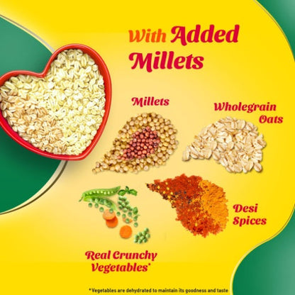 Saffola Oats Masala Veggietwist Jar 500 g