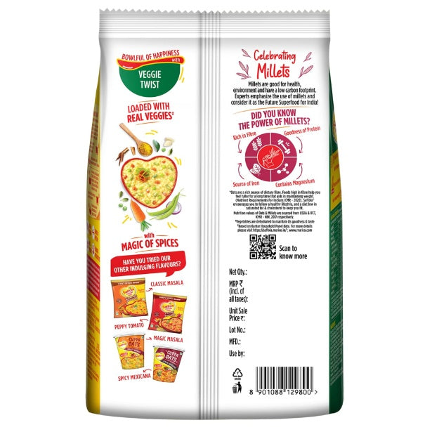 Saffola Oats Masala Veggietwist Jar 500 g