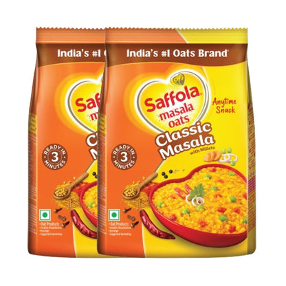 Saffola Classic Masala Oats Pouch 500 gm