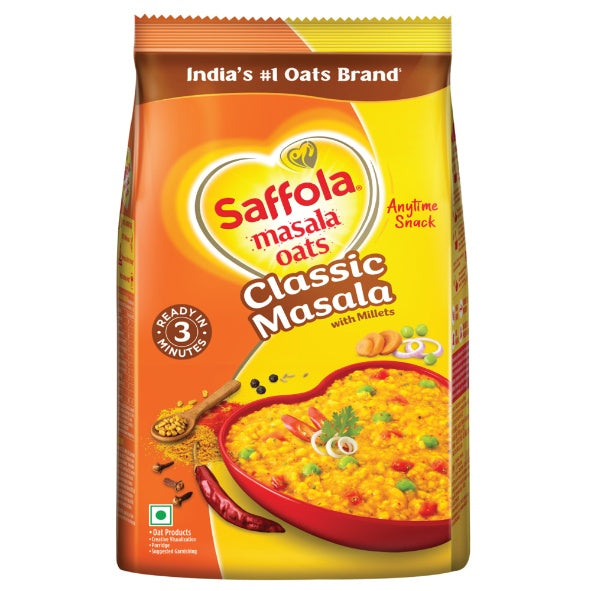 Saffola Classic Masala Oats Pouch 500 g