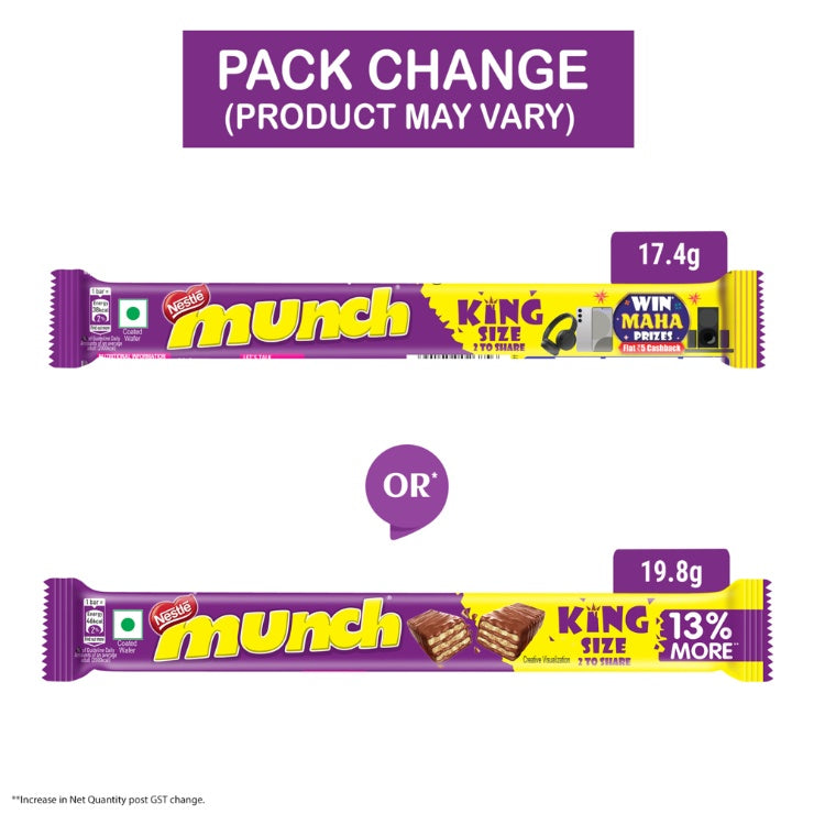 Nestle Munch Chocolate 17.4 g