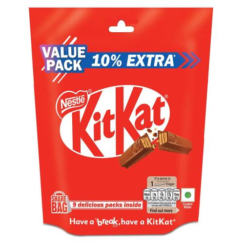Nestle Kitkat Share Bags (Pack Of 5) 138.6 Gm