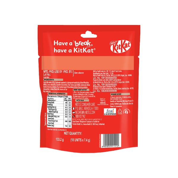 Nestle Kitkat Share Bags (Pack Of 5) 138.6 gm