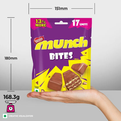 Nestle Munch Share Bag (Pack Of 15) 147.9 g