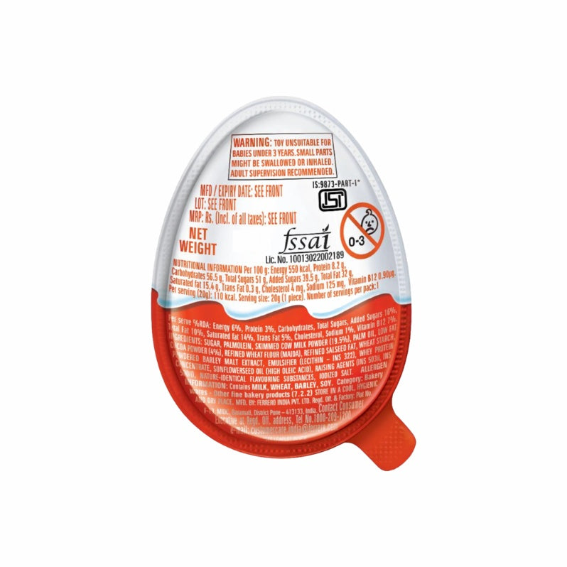 Kinder Joy Chocolate Egg T1 Boy 20 g