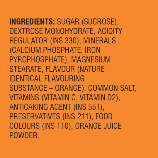Glucovita Bolts Orange 18 g