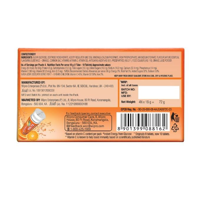 Glucovita Bolts Orange 18 g