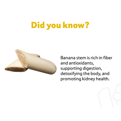 Banana Stem, Prepack 195 g