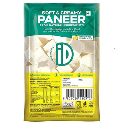 Id Natural Paneer Pack 200 g