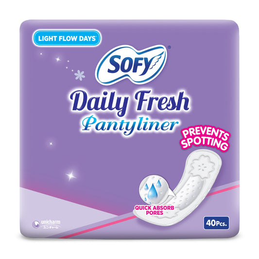 Sofy Panty Liner Daily Fresh 40 pcs