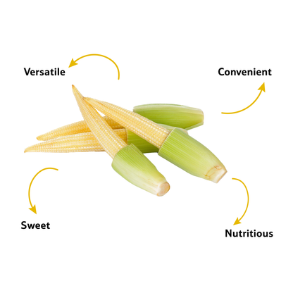 Starfresh Baby Corn Peeled ~ 120 gm