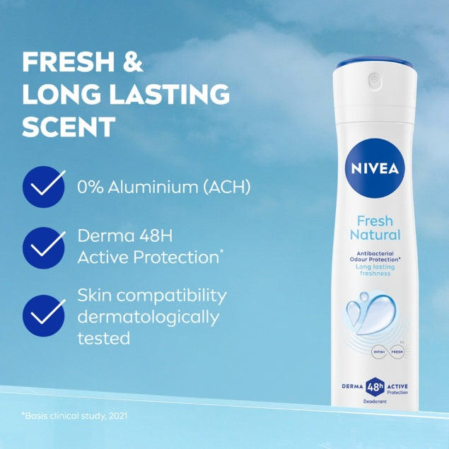 Nivea Fresh Natural Deodorant For Women 150 ml