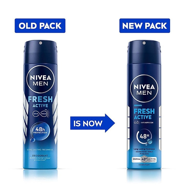 Nivea Men Fresh Active Deodrant 150ml