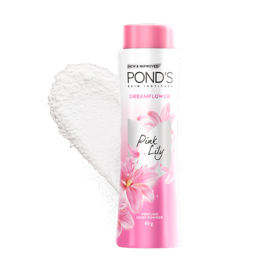 Ponds Dreamflower Fragrant Talcum Powder, Pink Lily 100 gm
