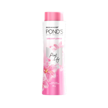 Ponds Dreamflower Fragrant Talcum Powder, Pink Lily 100 gm
