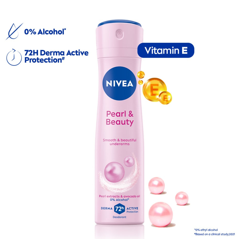 Nivea Pearl And Beauty Deodorant For Women 150 ml