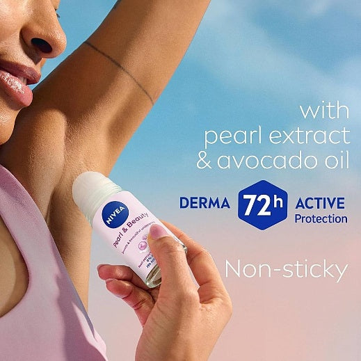 Nivea Pearl And Beauty Roll On For Women 50 ml