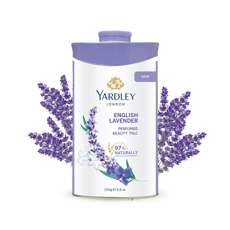 Yardley London English Lavender Talc 250 g