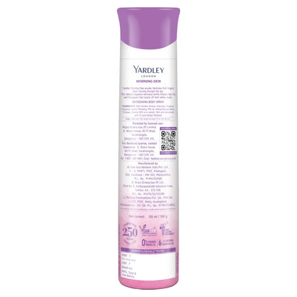 Yardley London Morning Dew Gas Deo 150 ml