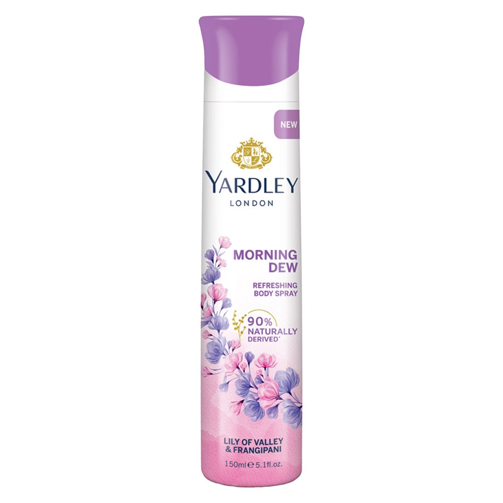 Yardley London Morning Dew Gas Deo 150 ml