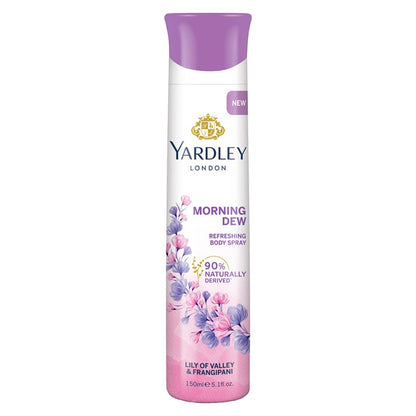 Yardley London Morning Dew Gas Deo 150 ml