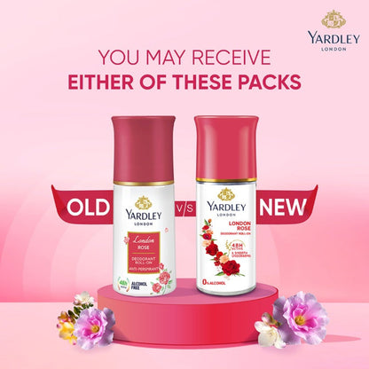 Yardley London Rose Roll On 50 ml