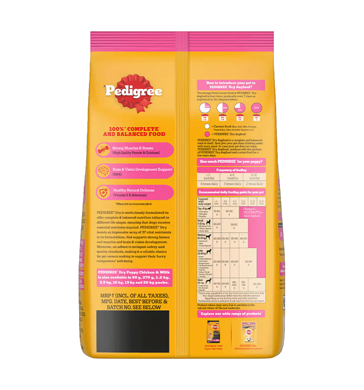 Pedigree Puppy Chicken 3 kg