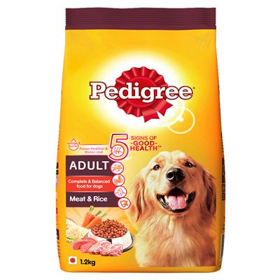 Pedigree Adult Meat & Rice 1.2 kg
