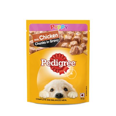 Pedigree Puppy Chicken & Rice 80 gm