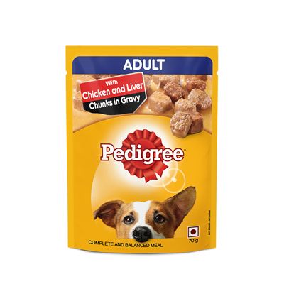 Pedigree Adult Chicken & Liver 80 g