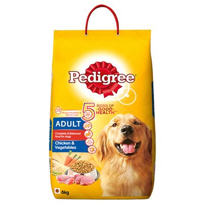 Pedigree Adult Chicken & Veg 6 kg